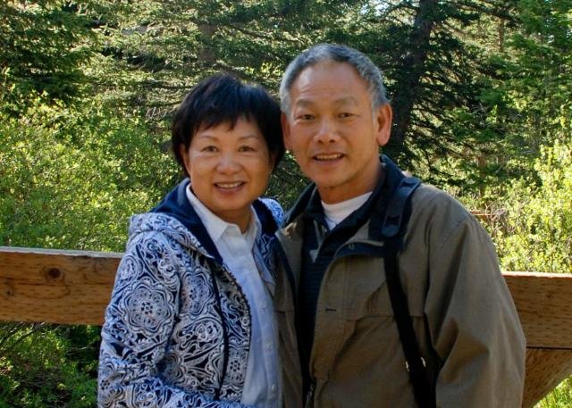 BD Foundation founder Binh Yen Diep with her husband Thanh Vinh Hua